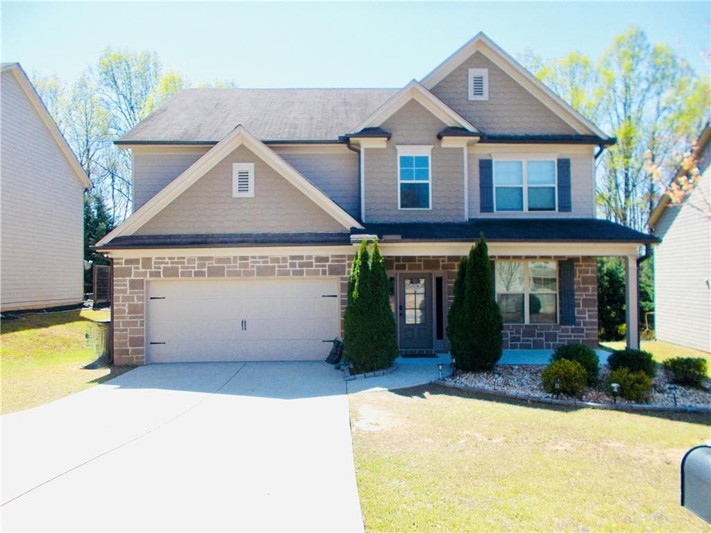 4 bedroom, 3 bathroom single family residence sold at 1980 Beyers Landing Drive, Buford, GA 30519