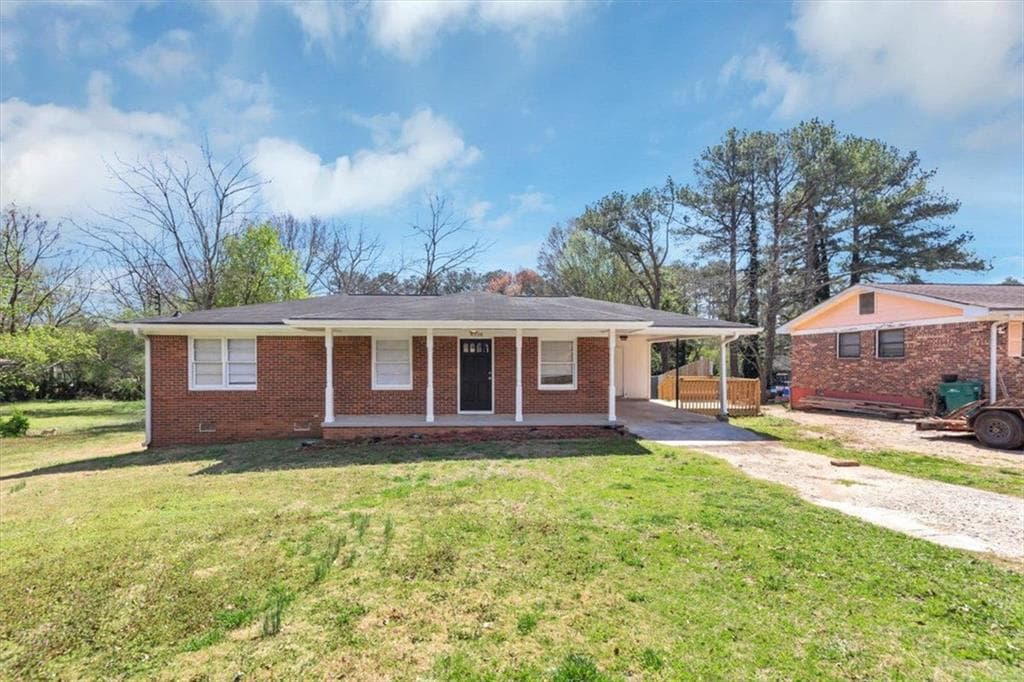 3 bedroom, 1 bathroom single family residence sold at 4338 ROB ROY Lane, Conley, GA 30288