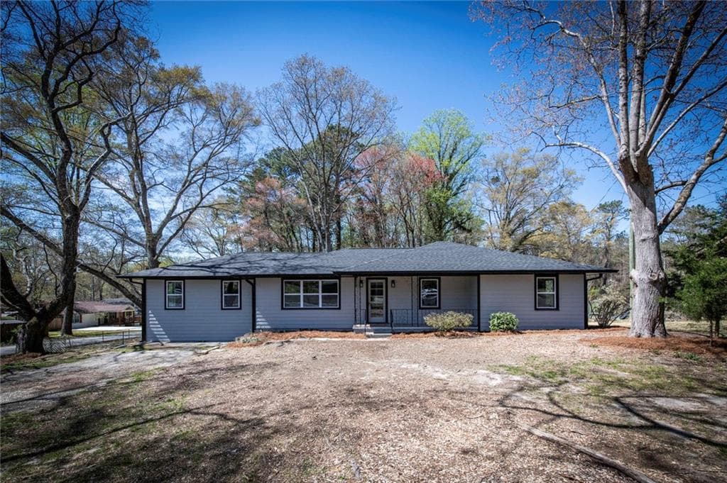 4 bedroom, 3 bathroom single family residence sold at 6727 Kull Drive, Lithia Springs, GA 30122