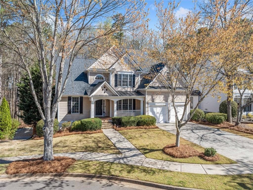 5 bedroom, 4 bathroom single family residence sold at 345 CROWN VETCH Lane, Alpharetta, GA 30005