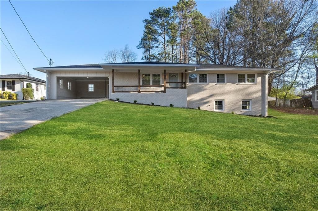3 bedroom, 2 bathroom single family residence sold at 592 Boggs Road, Mableton, GA 30126
