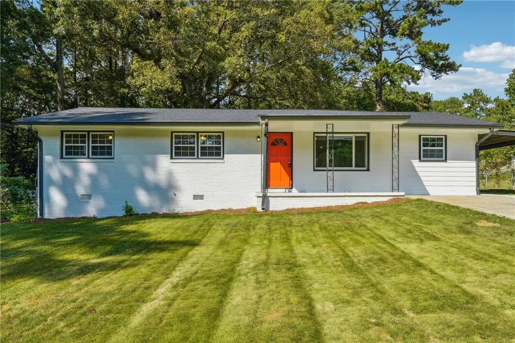 4 bedroom, 2 bathroom single family residence sold at 1554 Pine Court, Conley, GA 30288
