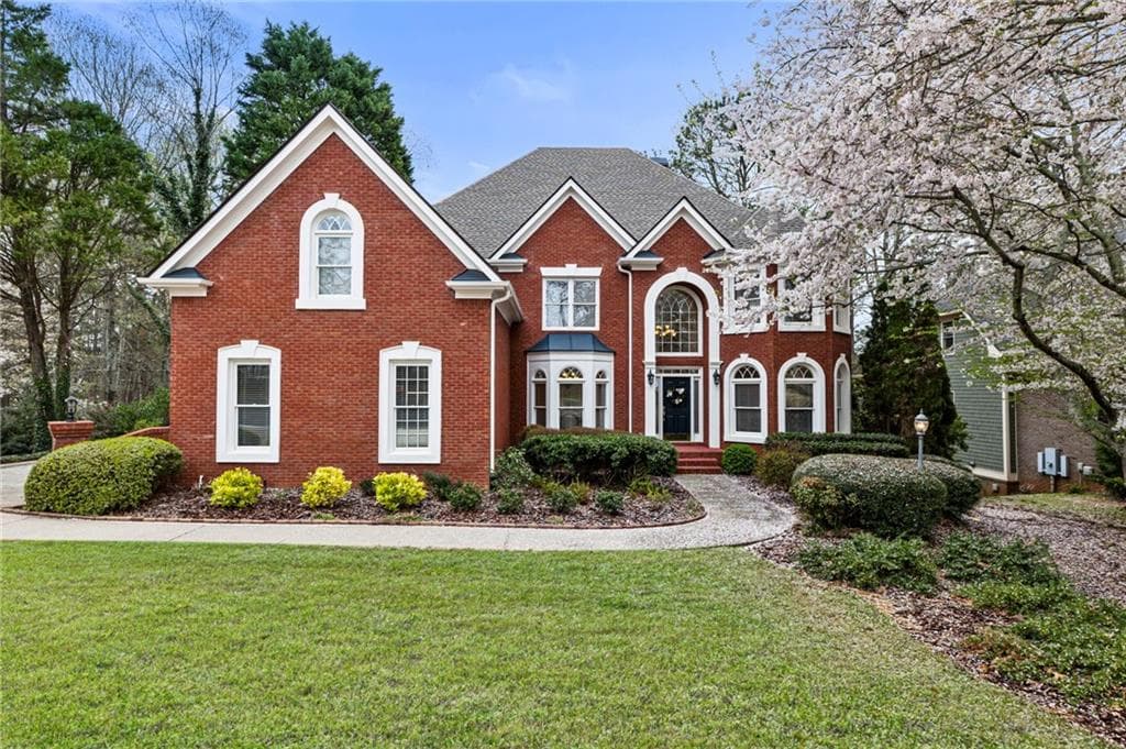 6 bedroom, 5 bathroom single family residence sold at 2260 Bent Creek Manor, Alpharetta, GA 30005