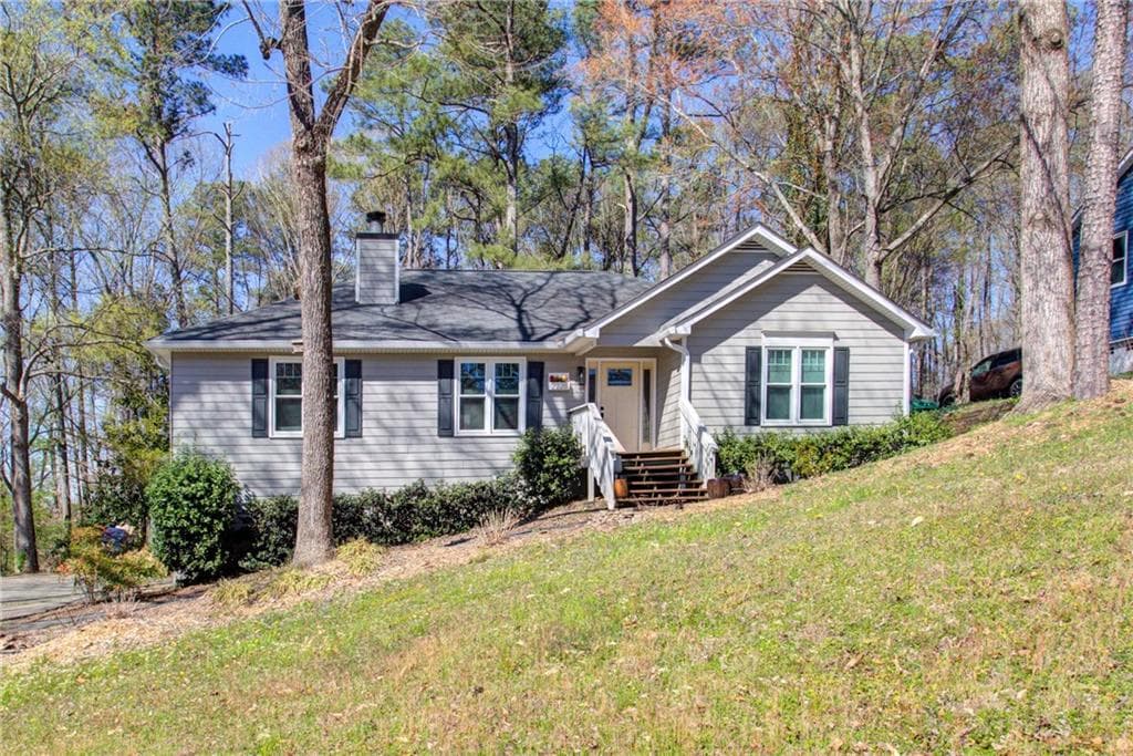 3 bedroom, 2 bathroom single family residence sold at 2228 Arbor Forest Trail, Marietta, GA 30064