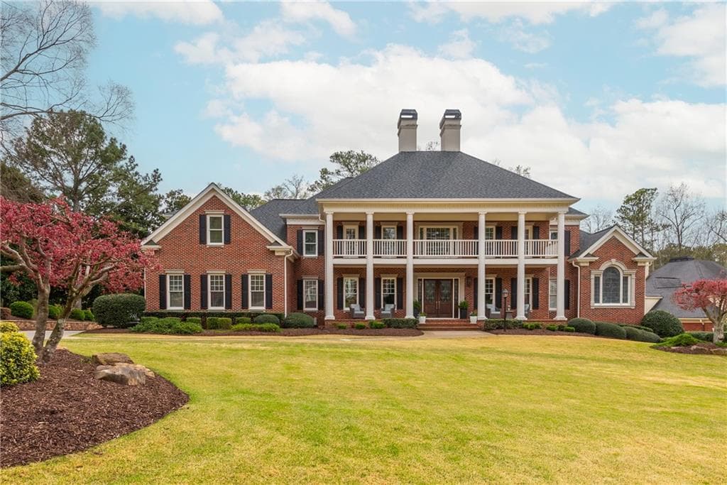 6 bedroom, 7 bathroom single family residence sold at 1100 Muirfield Court, Alpharetta, GA 30005