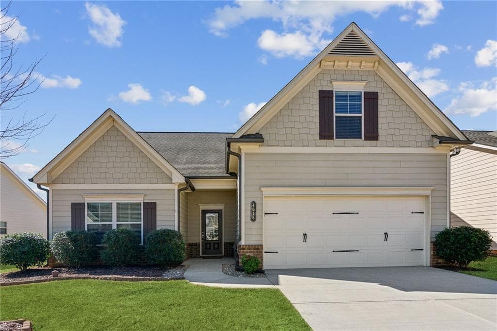 4 bedroom, 3 bathroom single family residence sold at 4616 Brayden Drive, Gainesville, GA 30504