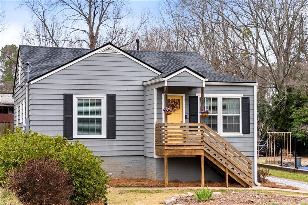 3 bedroom, 2 bathroom single family residence sold at 1001 Winburn Drive, Atlanta, GA 30344