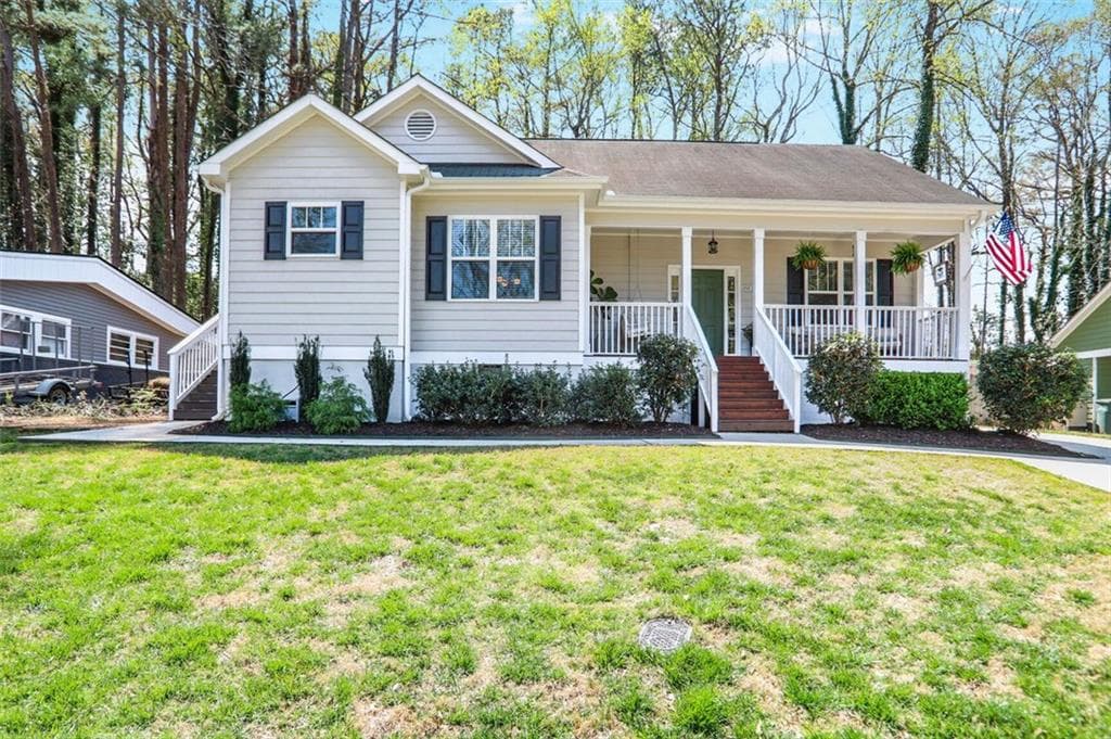 3 bedroom, 2 bathroom single family residence sold at 91 GRIGGS Street, Marietta, GA 30064