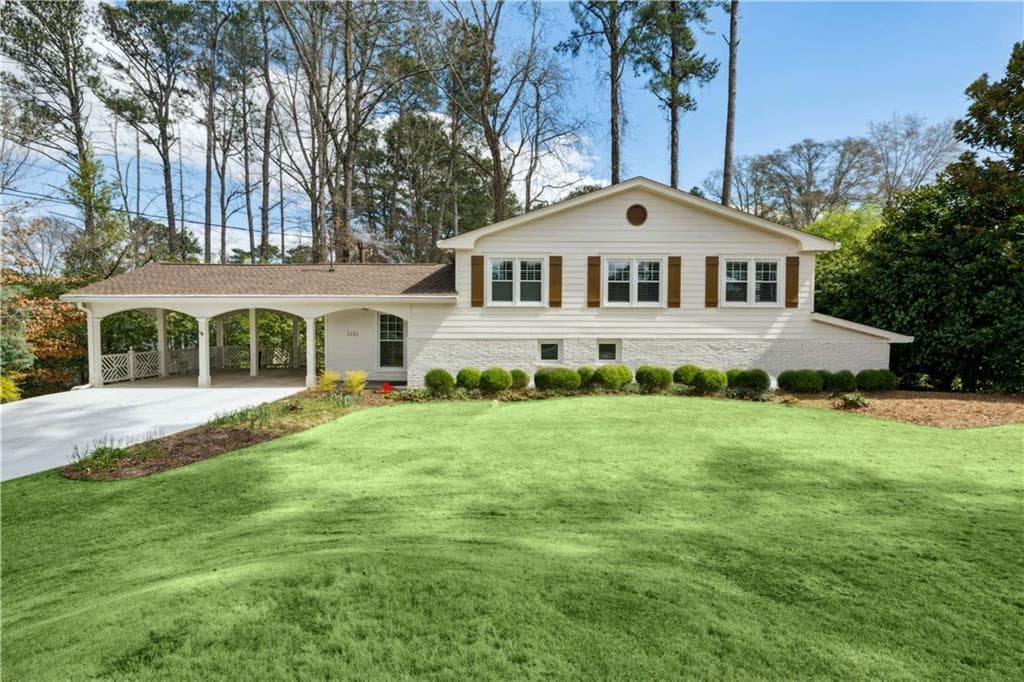 4 bedroom, 2 bathroom single family residence sold at 2133 Allaire Lane, Decatur, GA 30345