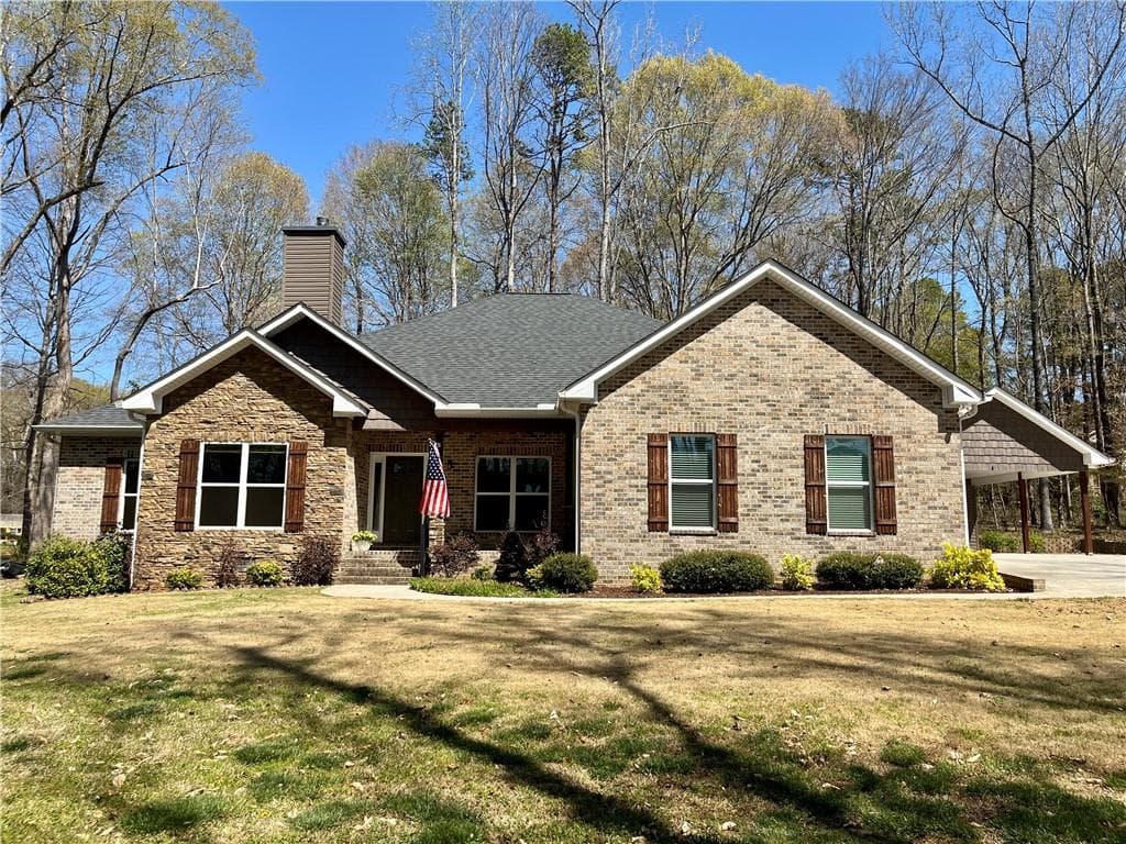 3 bedroom, 2 bathroom single family residence sold at 6171 Brockton Road, Nicholson, GA 30565