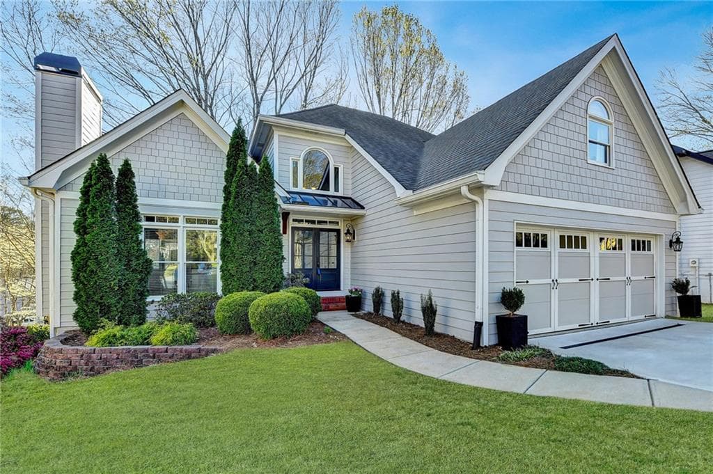 3 bedroom, 3 bathroom single family residence sold at 7115 Harbour Landing, Alpharetta, GA 30005