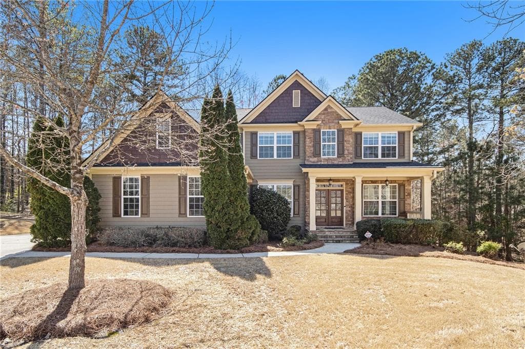 6 bedroom, 4 bathroom single family residence sold at 408 Turtle Rock Place, Acworth, GA 30101