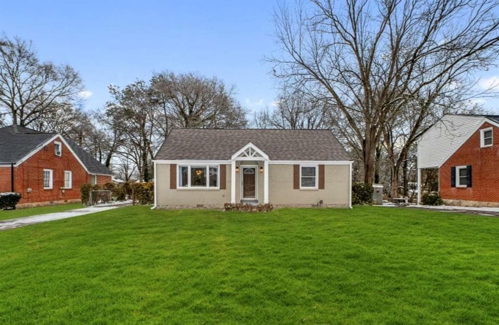 3 bedroom, 2 bathroom single family residence sold at 2003 Cogar Drive, Decatur, GA 30032