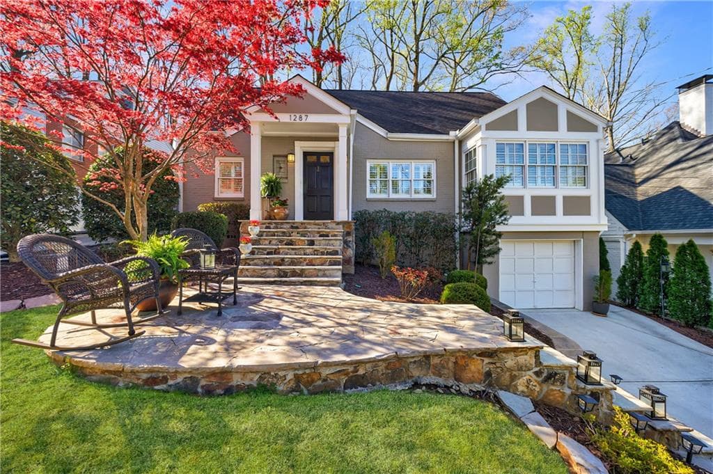 4 bedroom, 3 bathroom single family residence sold at 1287 University Drive, Atlanta, GA 30306