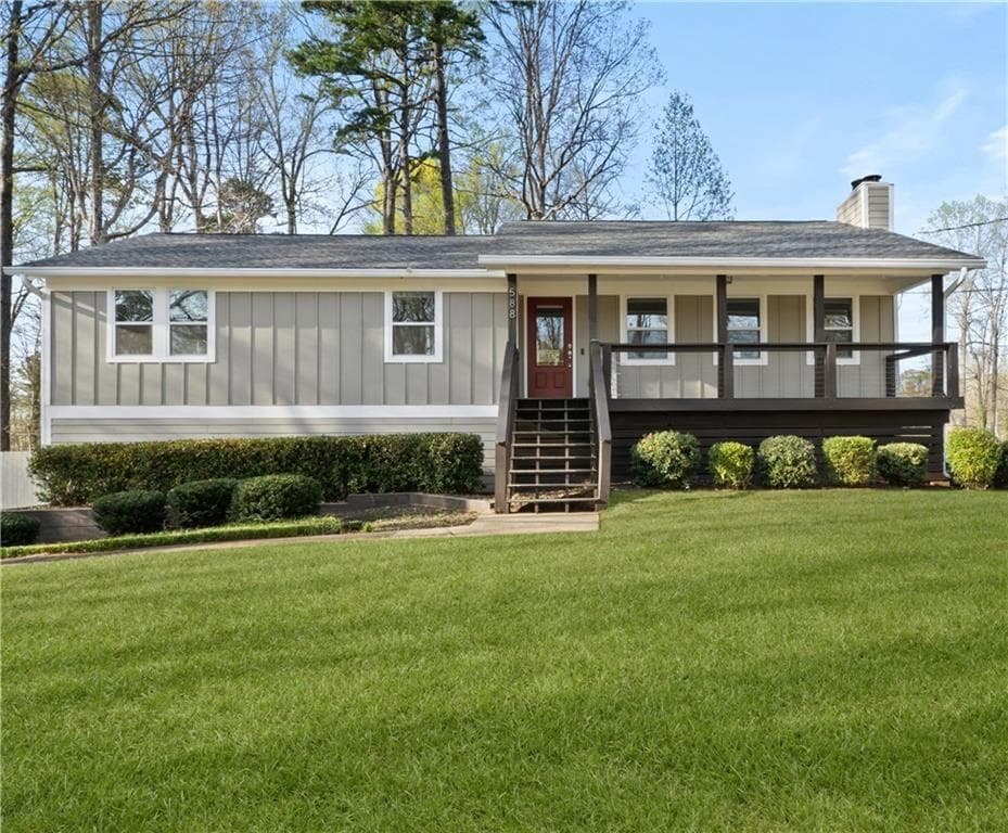 5 bedroom, 3 bathroom single family residence sold at 588 Ayres Road, Mableton, GA 30126