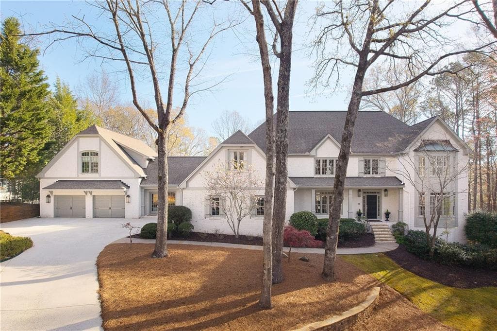 6 bedroom, 7 bathroom single family residence sold at 8705 River Trace, Roswell, GA 30076