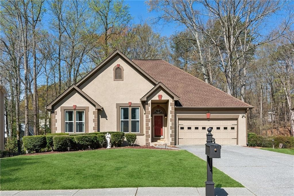 4 bedroom, 3 bathroom single family residence sold at 1652 Branch Creek Cove, Lawrenceville, GA 30043
