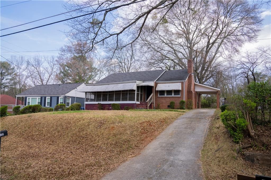 3 bedroom, 1 bathroom single family residence sold at 1751 Tiger Flowers Drive, Atlanta, GA 30314