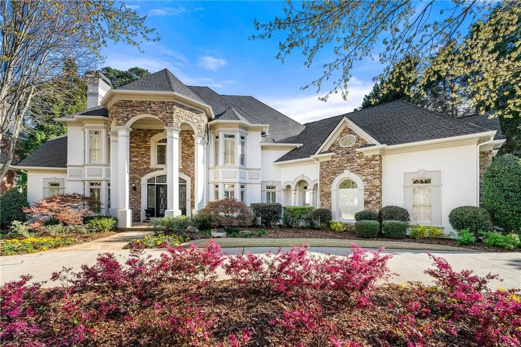 7 bedroom, 9 bathroom single family residence sold at 1090 Bay Pointe Crossing, Alpharetta, GA 30005