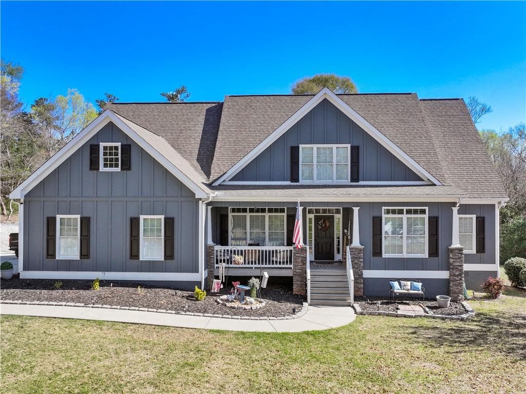 5 bedroom, 3 bathroom single family residence sold at 90 Plainview Road, Maysville, GA 30558
