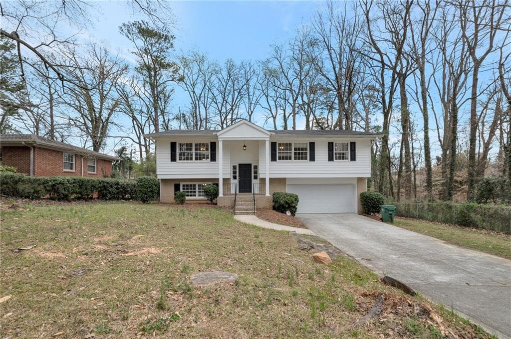4 bedroom, 3 bathroom single family residence sold at 2300 Greenway Drive, Decatur, GA 30035