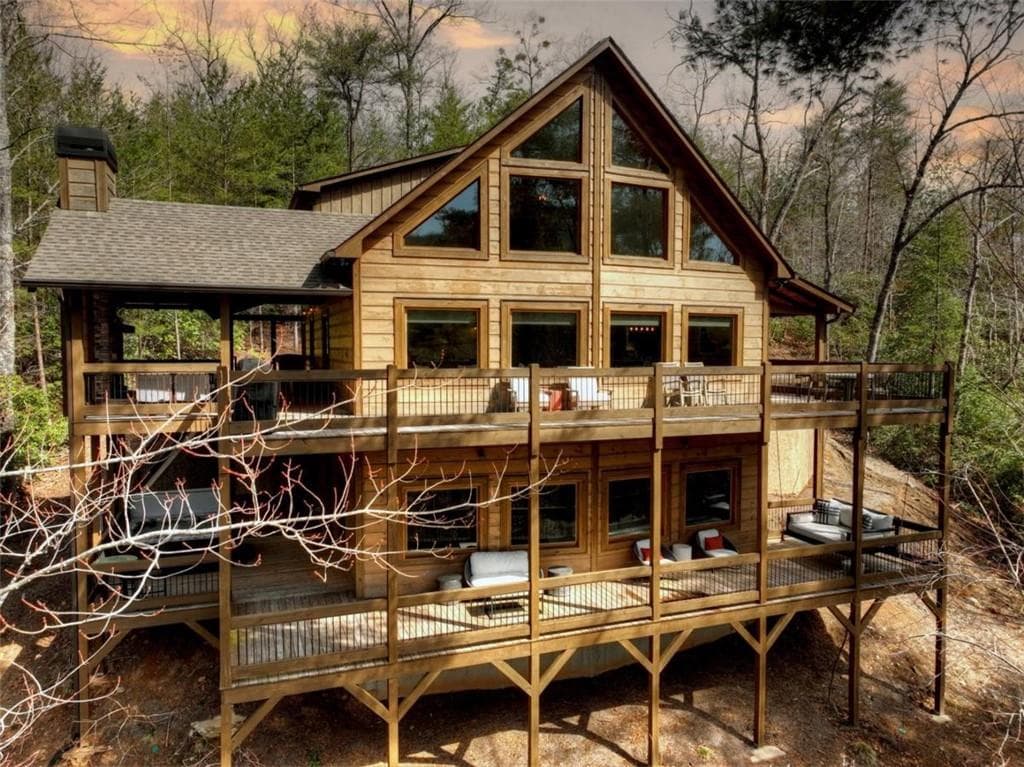 4 bedroom, 4 bathroom, 3,280 sq ft single family residence sold at 857 Harrison & Ada Road, Blue Ridge, GA 30513