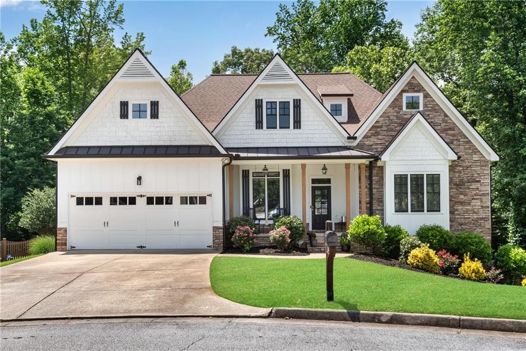 5 bedroom, 4 bathroom single family residence sold at 244 Cedar Ridge Way, Dallas, GA 30157