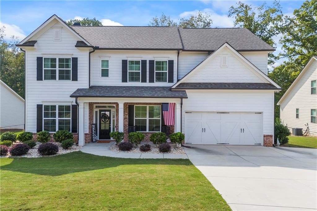 5 bedroom, 4 bathroom single family residence sold at 4926 Little Fox Trail, Gainesville, GA 30507