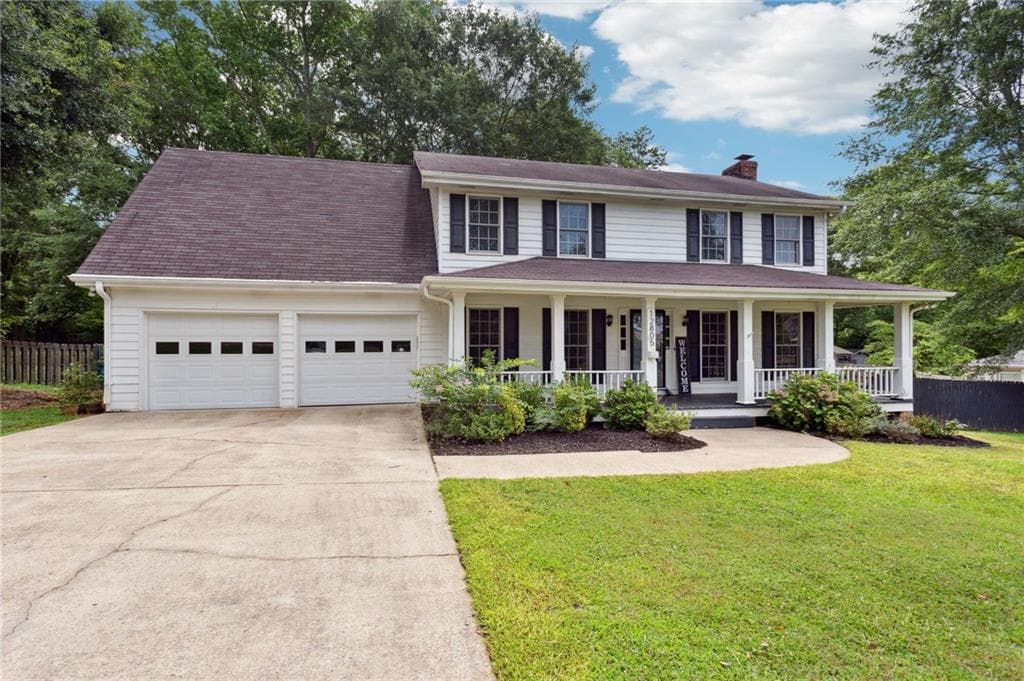 4 bedroom, 3 bathroom single family residence sold at 12805 Bethany Road, Alpharetta, GA 30004