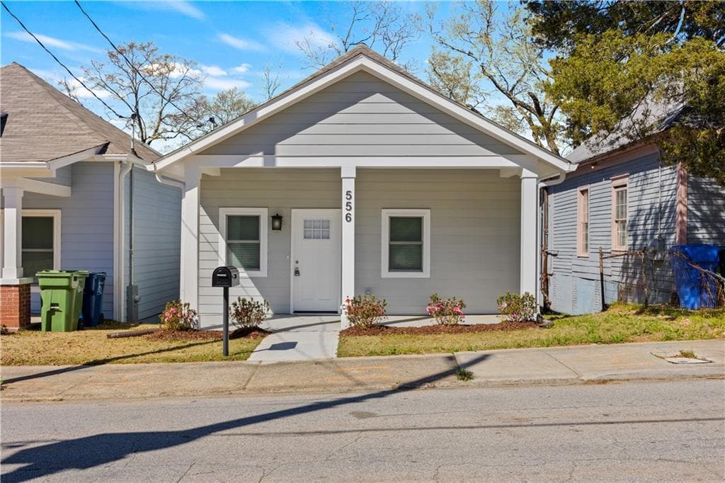 2 bedroom, 2 bathroom, 1,062 sq ft single family residence sold at 556 James P Brawley Drive, Atlanta, GA 30318