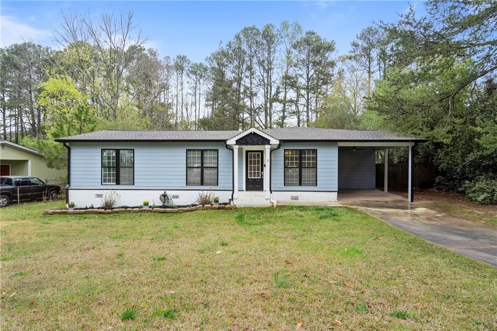 4 bedroom, 2 bathroom, 1,596 sq ft single family residence sold at 1601 Sycamore Drive, Kennesaw, GA 30152