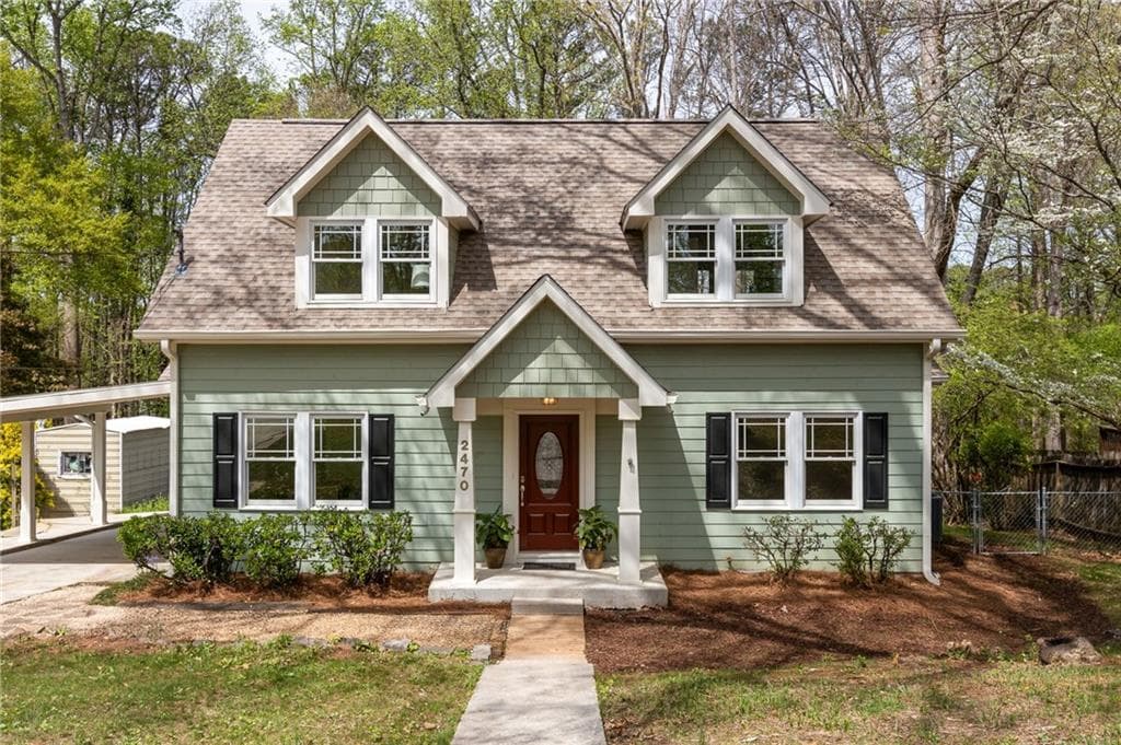 3 bedroom, 2 bathroom single family residence sold at 2470 Blackmon Drive, Decatur, GA 30033