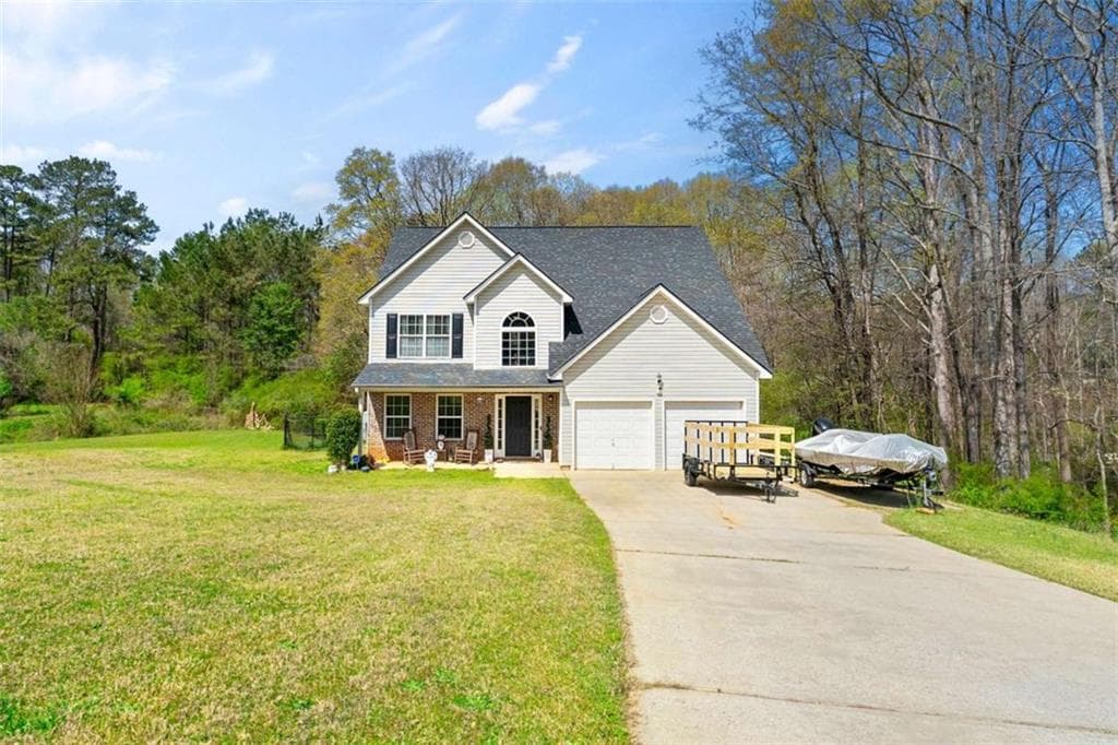 4 bedroom, 3 bathroom single family residence sold at 235 Hastings Court, Mcdonough, GA 30252