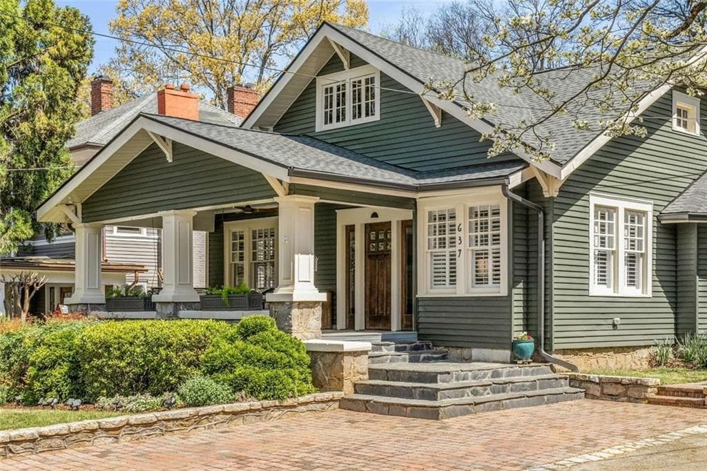 3 bedroom, 3 bathroom single family residence sold at 637 Linwood Avenue, Atlanta, GA 30306