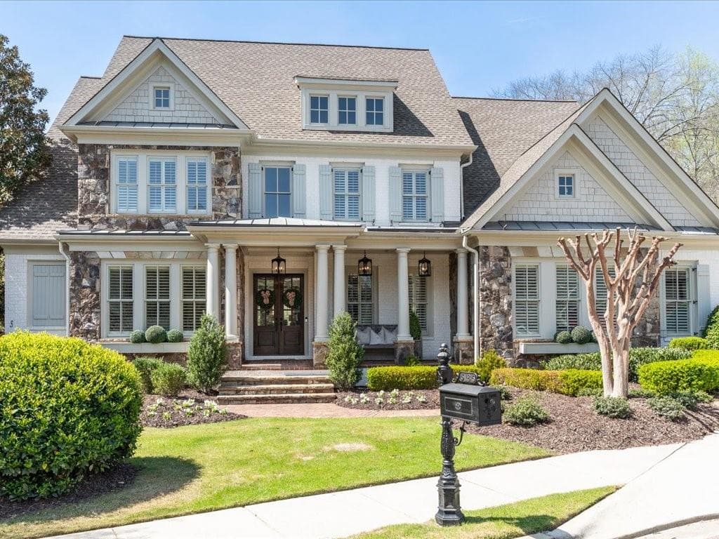 6 bedroom, 7 bathroom, 7,894 sq ft single family residence sold at 5186 Creek Walk Circle, Peachtree Corners, GA 30092