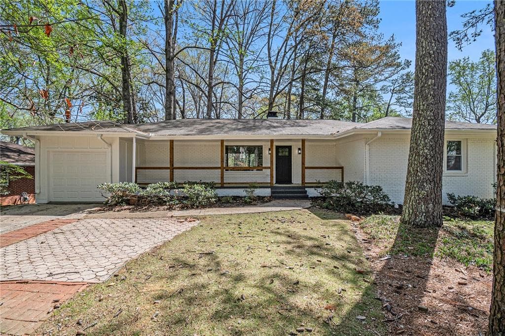 3 bedroom, 2 bathroom single family residence sold at 1863 BRUCE Road, Atlanta, GA 30329