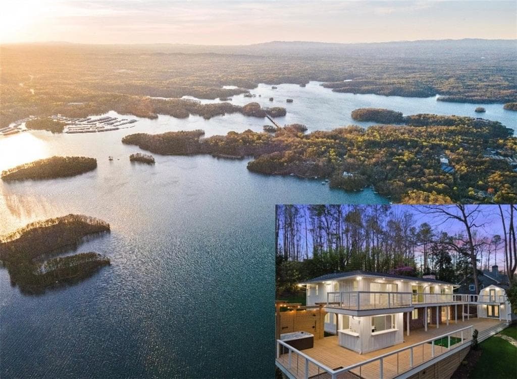 5 bedroom, 4 bathroom single family residence sold at 5774 Hidden Cove Road, Gainesville, GA 30504