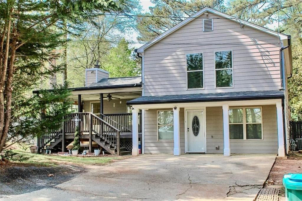 3 bedroom, 2 bathroom single family residence sold at 4059 Buckingham Place, Duluth, GA 30096