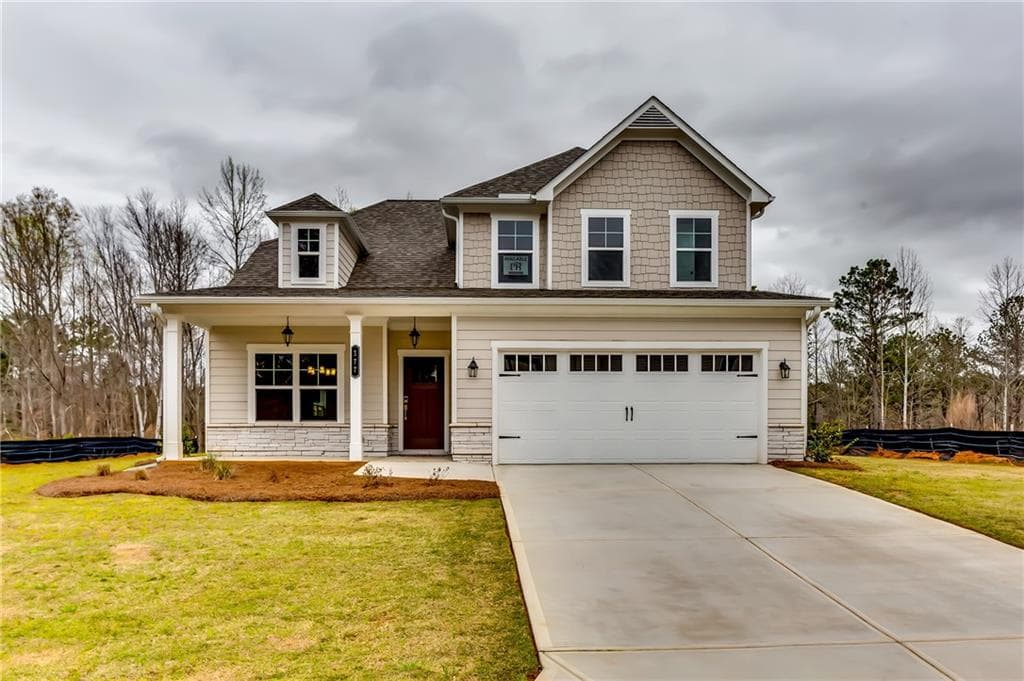 5 bedroom, 3 bathroom single family residence sold at 177 Preserve Drive, Jefferson, GA 30549