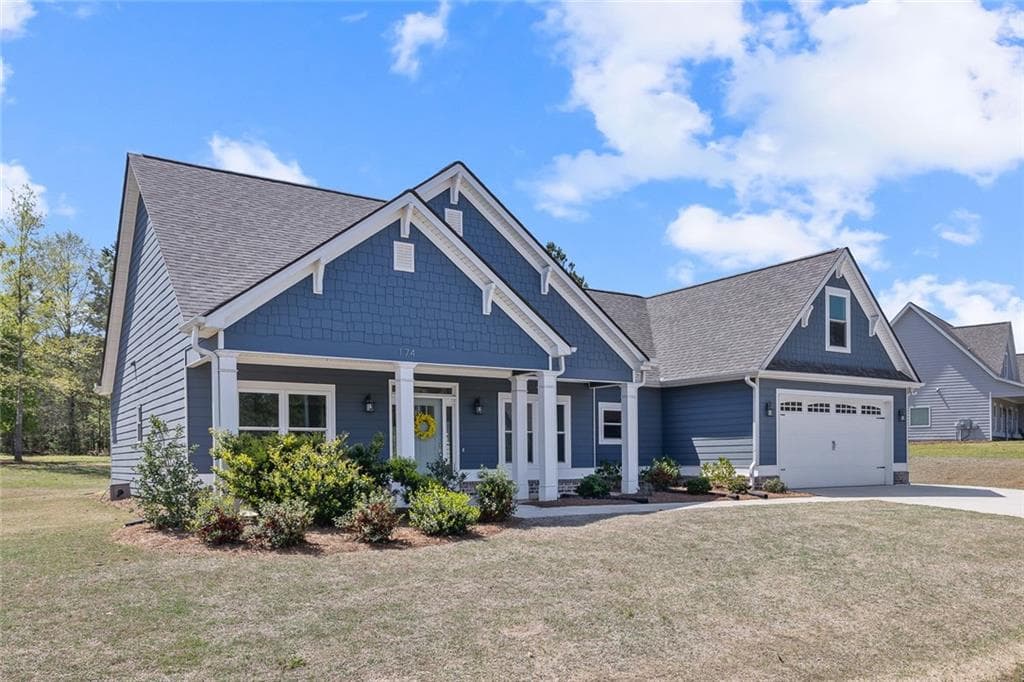 4 bedroom, 3 bathroom single family residence sold at 174 Alexander Lakes Drive, Eatonton, GA 31024