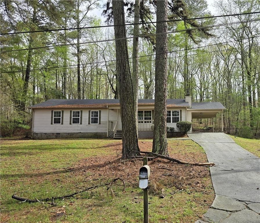 3 bedroom, 2 bathroom single family residence sold at 7508 Asbury Manor Drive, Lithonia, GA 30058