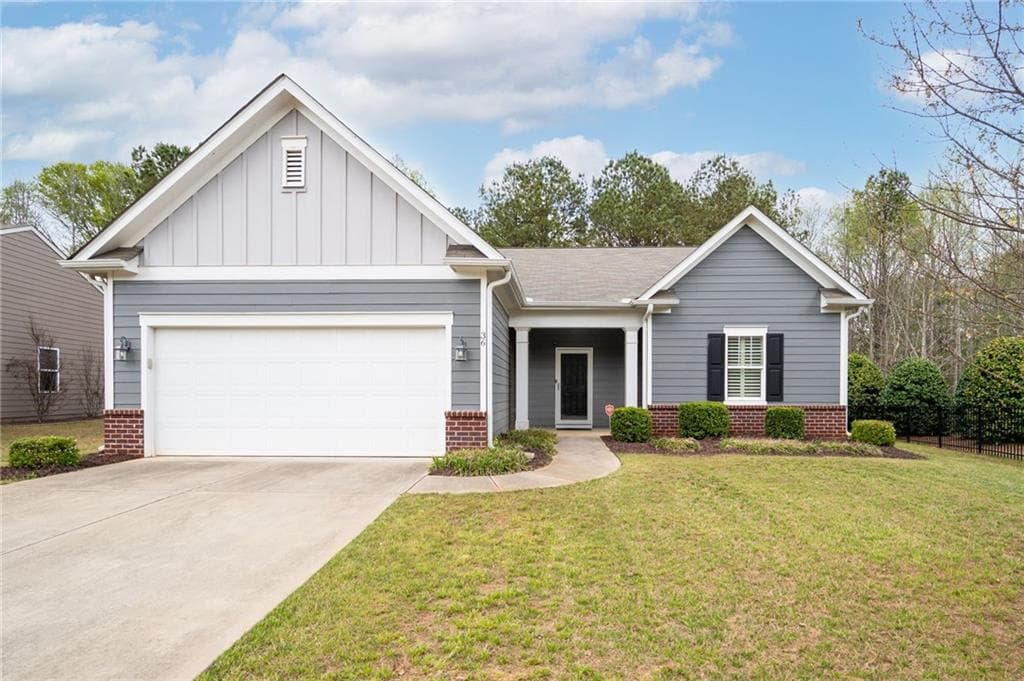 4 bedroom, 3 bathroom single family residence sold at 36 Seattle Slew Way, Cartersville, GA 30120
