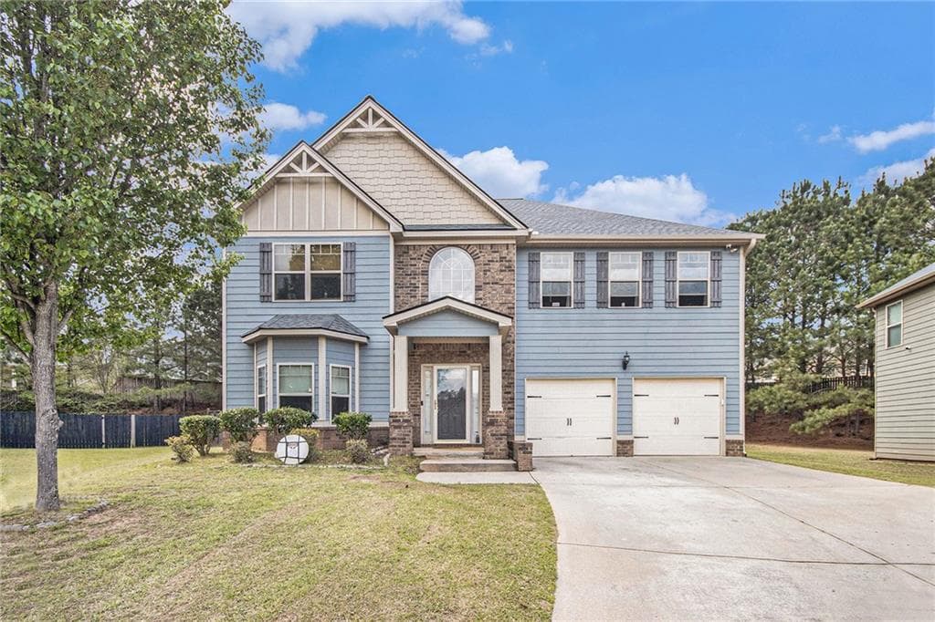4 bedroom, 3 bathroom single family residence sold at 415 Damascus Court, Fairburn, GA 30213