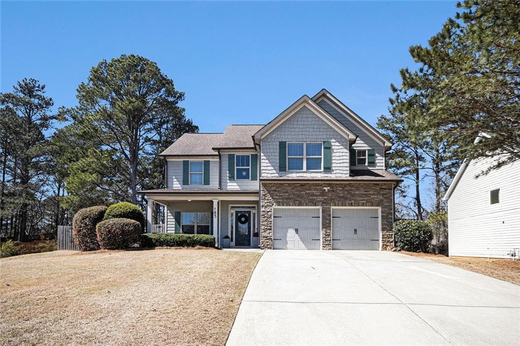 4 bedroom, 3 bathroom single family residence sold at 183 Gatlin Ridge Run, Dallas, GA 30157
