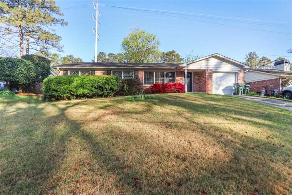 4 bedroom, 2 bathroom single family residence sold at 2442 Wentworth Drive, Atlanta, GA 30345