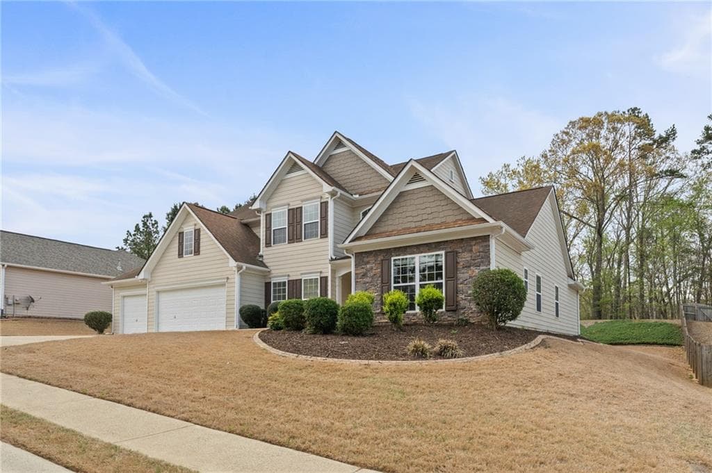 4 bedroom, 3 bathroom single family residence sold at 122 Crestmont Drive, Canton, GA 30114