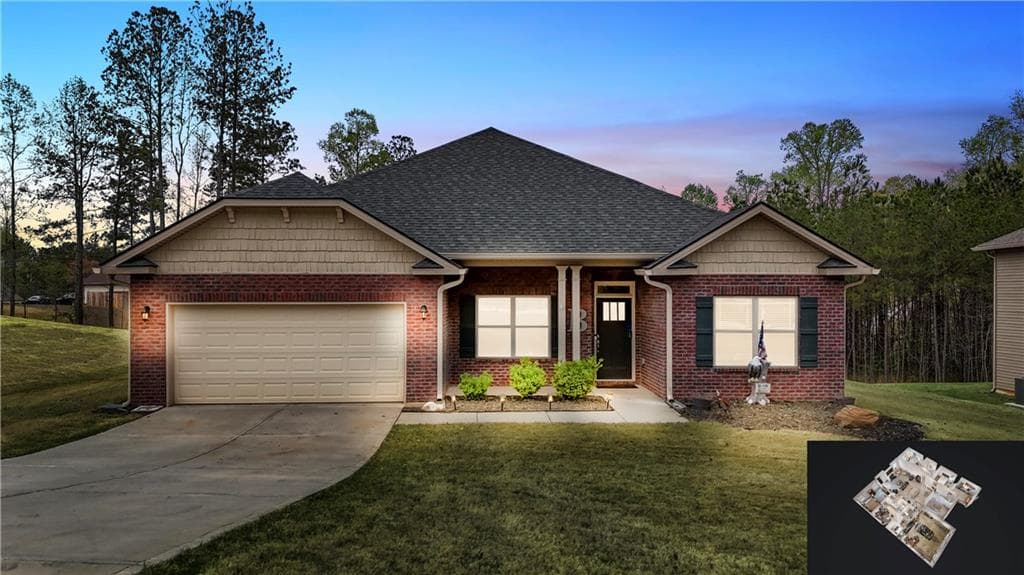 4 bedroom, 2 bathroom single family residence sold at 313 Bonnie Sue Drive, Villa Rica, GA 30180