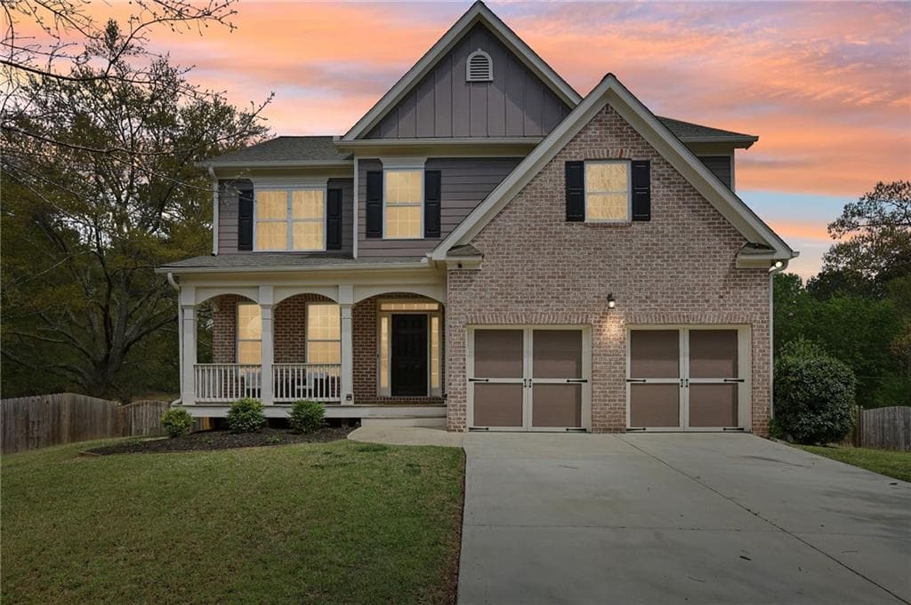 5 bedroom, 4 bathroom single family residence sold at 105 Oakfield Way, Douglasville, GA 30134