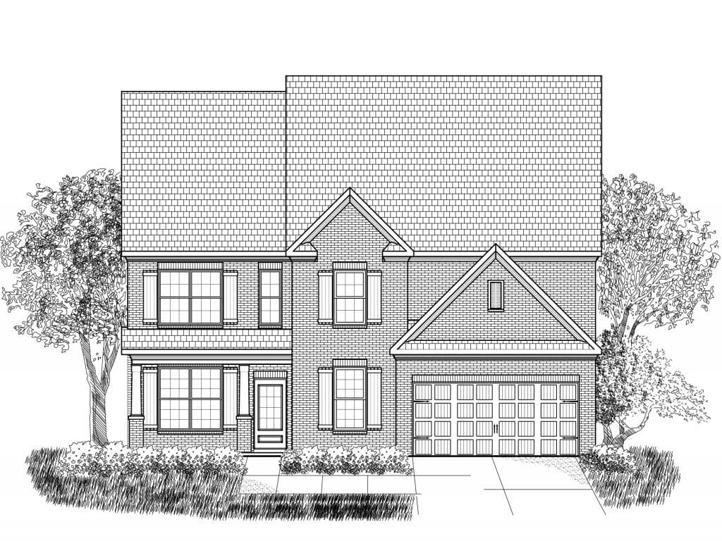 5 bedroom, 4 bathroom single family residence sold at 3760 Near Star Lane, Cumming, GA 30028 — photo 1 of 1
