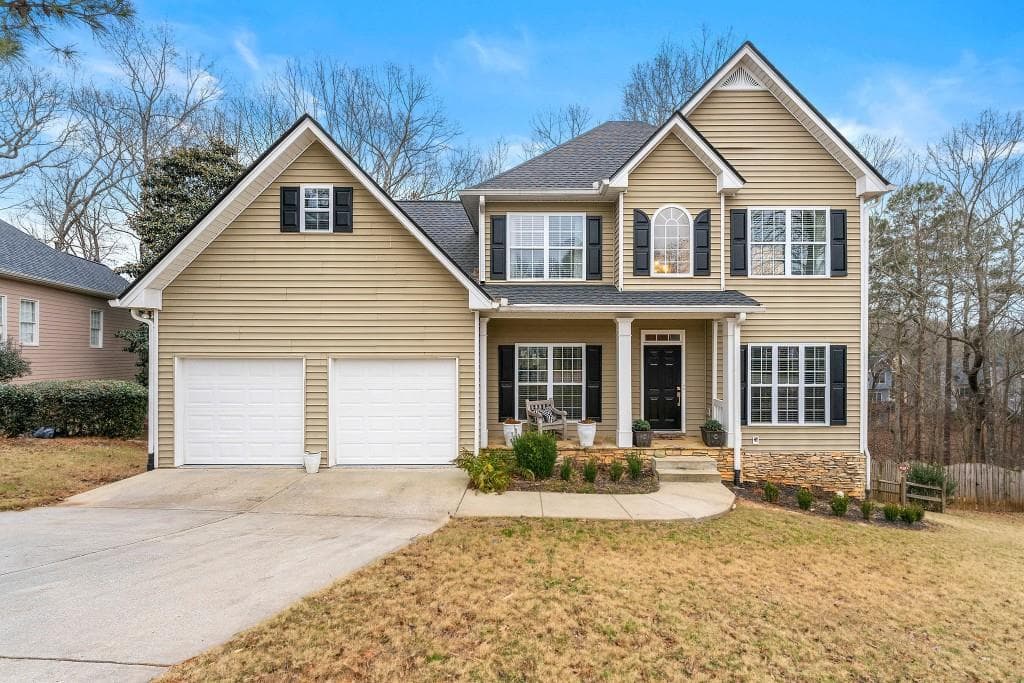 5 bedroom, 3 bathroom single family residence sold at 405 Ballymore Pass, Woodstock, GA 30189